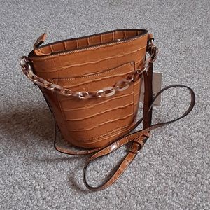 New Kayla & Ava Round Bottom Crossbody Bag